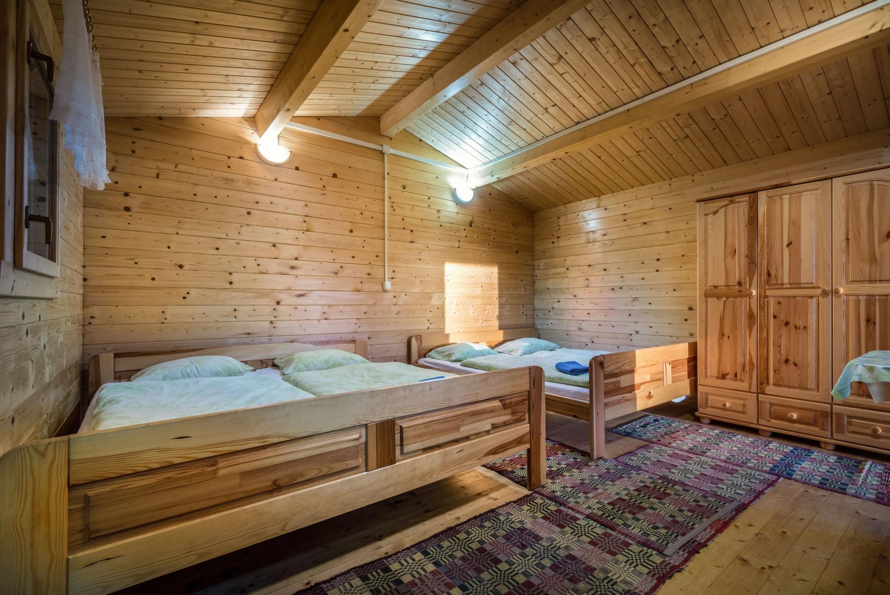 Drevená chatka Romantik
