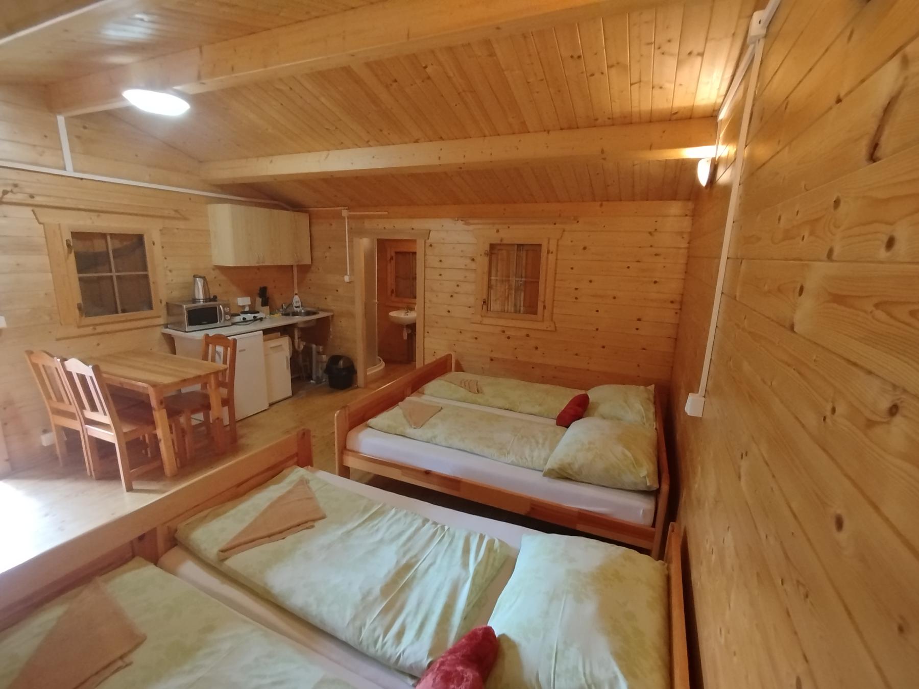 Drevená chatka Romantik