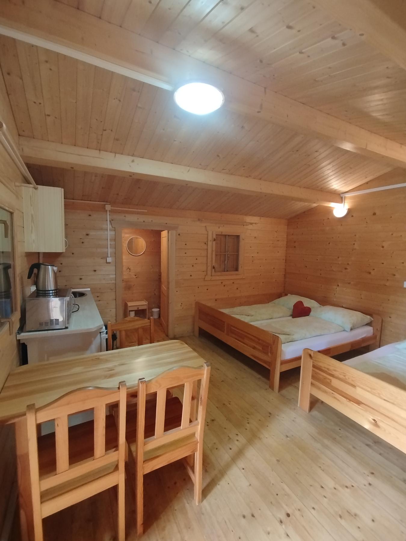 Drevená chatka Romantik